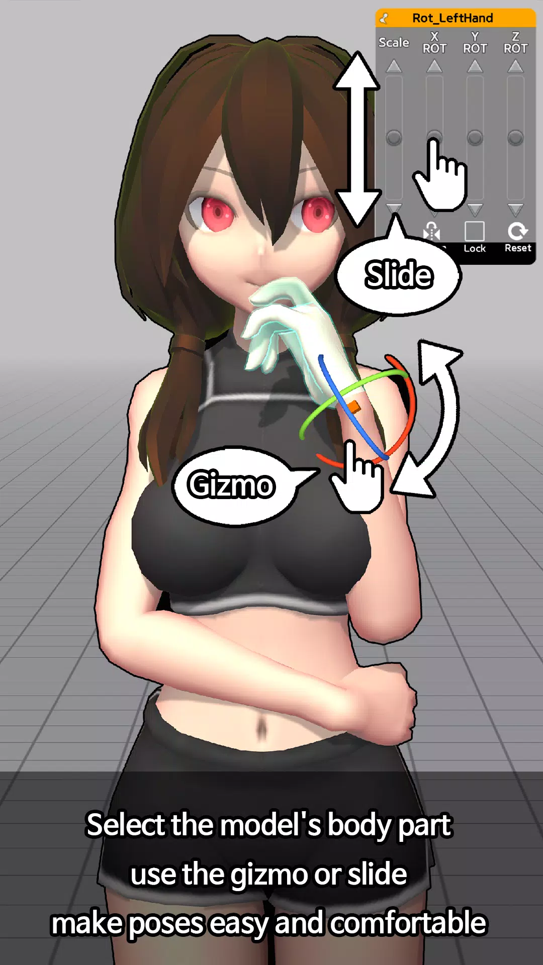 Easy Pose - 3D pose making app 螢幕截圖 0