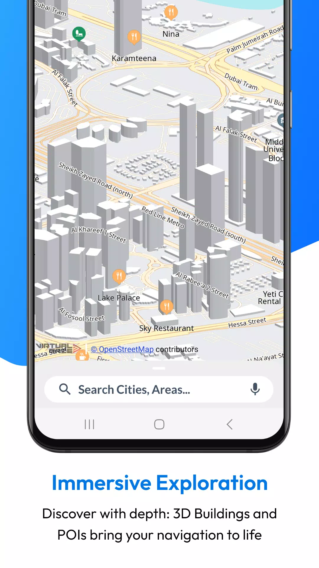 Offline Map Navigation Captura de tela 2