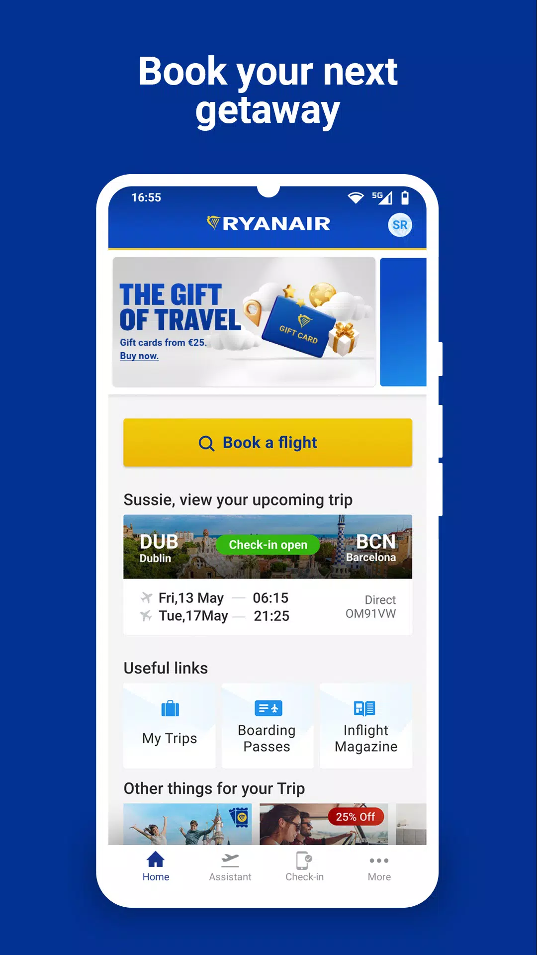 Ryanair应用截图第0张