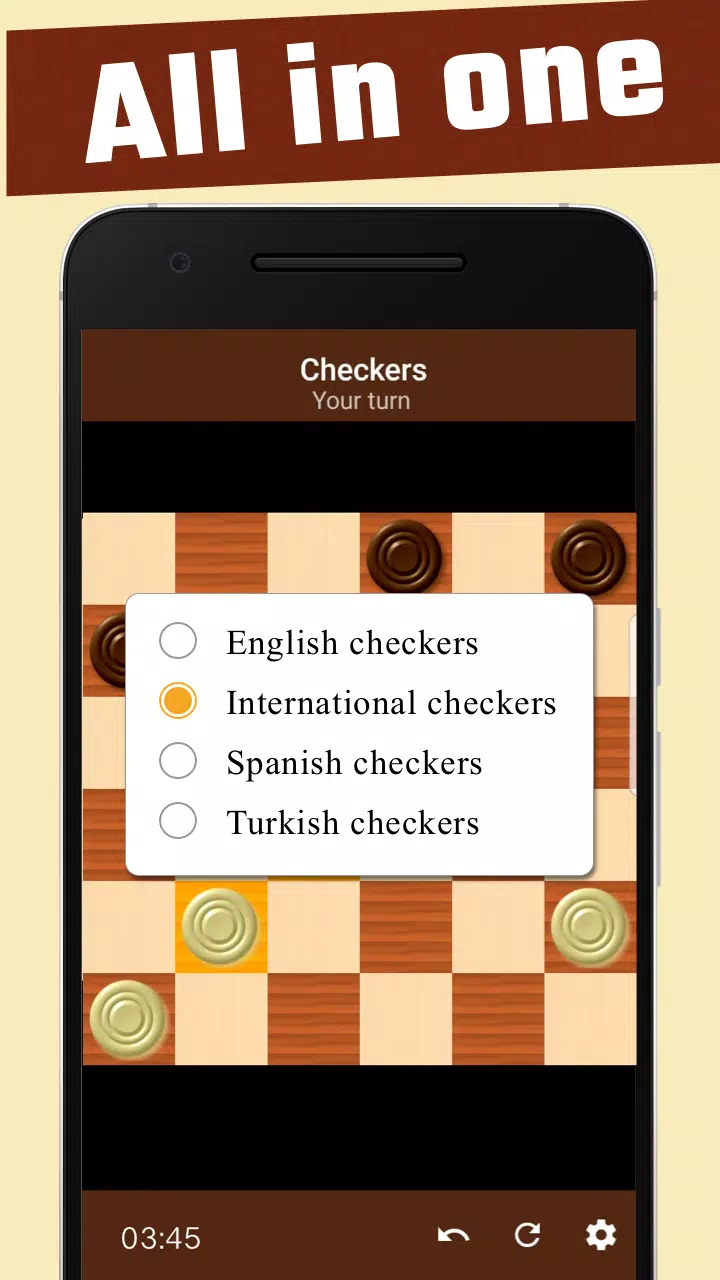 Damas - checkers Screenshot 2