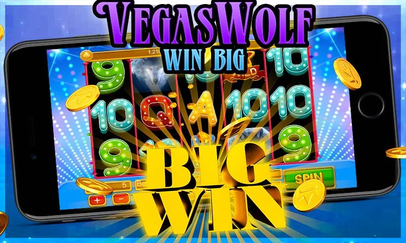 Vegas Wolf - Win Big Lucky Winter Slots Capture d'écran 3