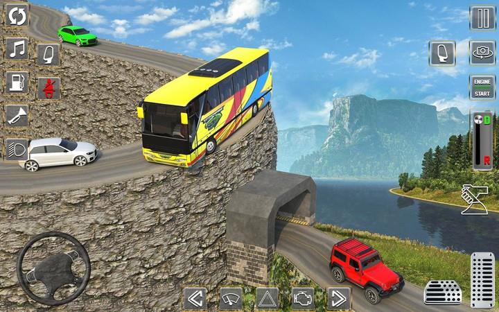 Uphill Offroad Bus Simulator Ảnh chụp màn hình 1