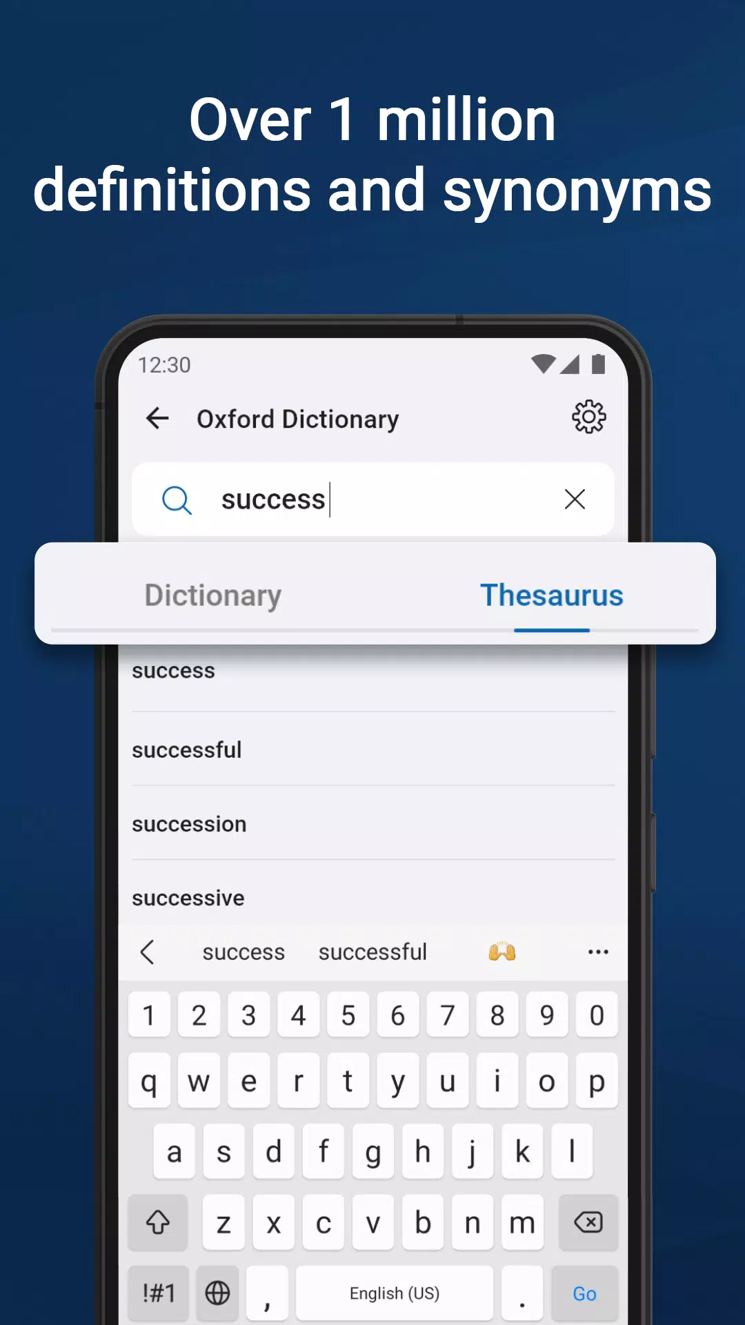 Oxford Dictionary & Thesaurus Captura de tela 2