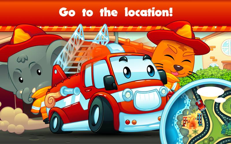 Marbel Firefighters Kid Heroes Screenshot 1