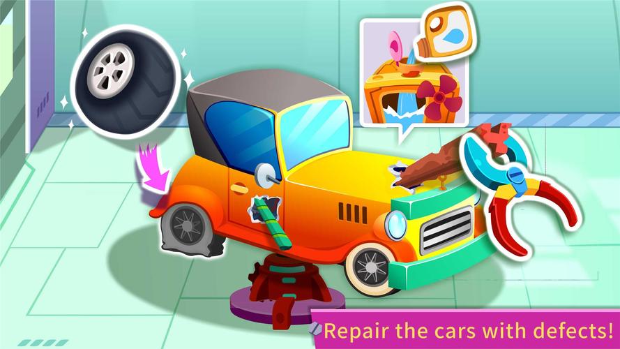 Little Panda's Car Repair Zrzut ekranu 1
