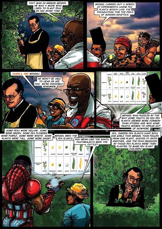 Botswana Baylor Comic Book Setswana ဖန်သားပြင်ဓာတ်ပုံ 0