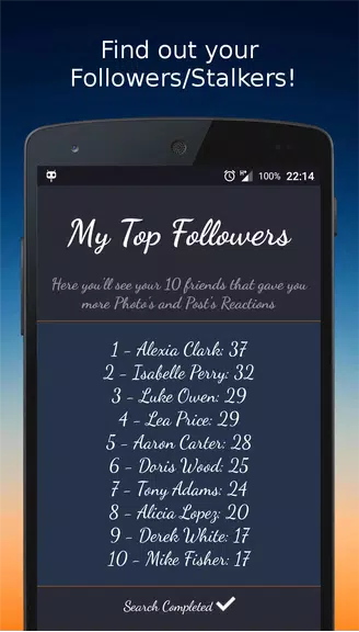 Likes/Followers/Liker Friends Profile for Facebook 스크린샷 2