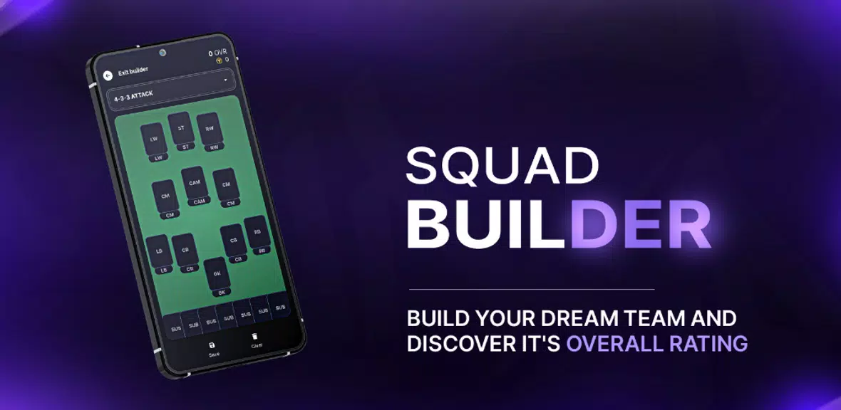 RenderZ: FC Mobile 25 Database ภาพหน้าจอ 2