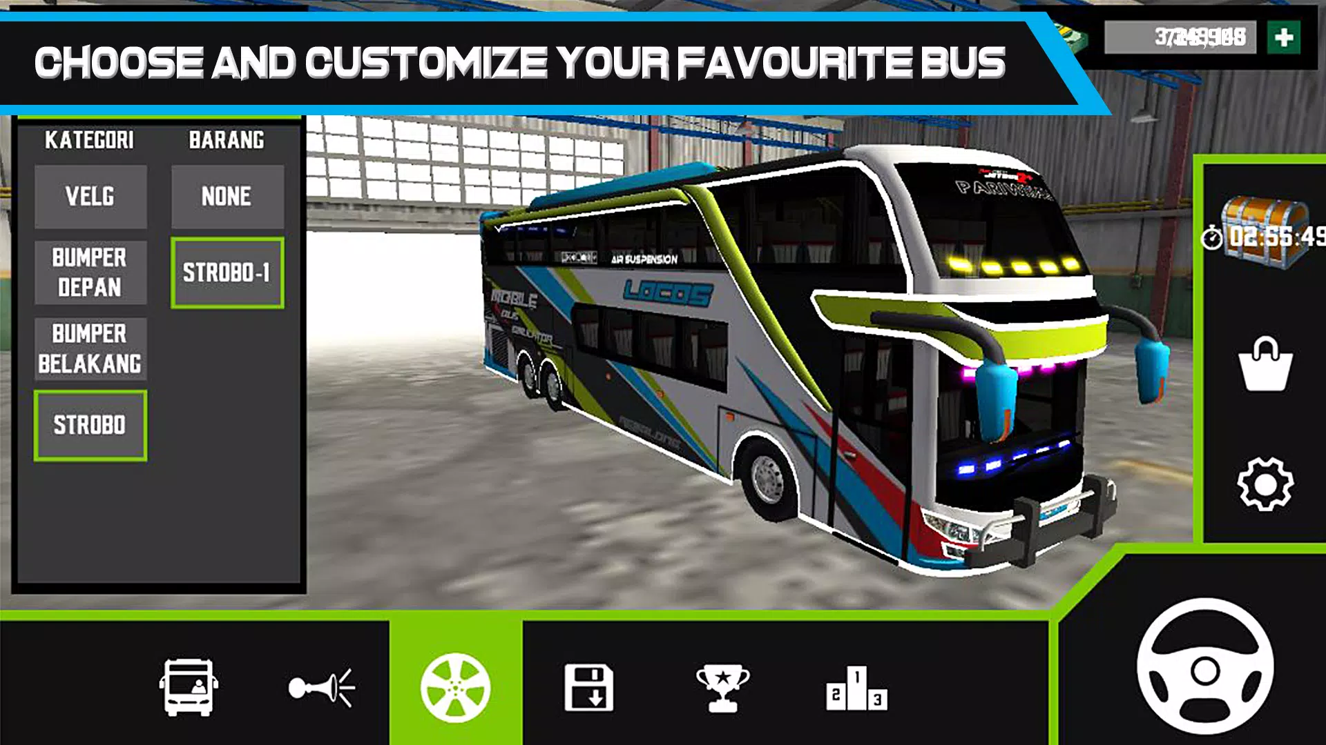 Mobile Bus Simulator ภาพหน้าจอ 0