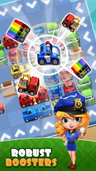 Traffic Jam Cars Puzzle Match3 Mod Ảnh chụp màn hình 3