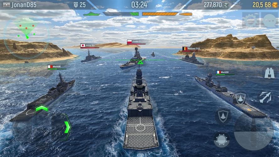 Naval Armada: Jeux de Bateau Capture d'écran 1