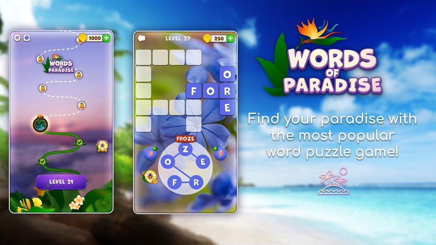 Words of Paradise ภาพหน้าจอ 0