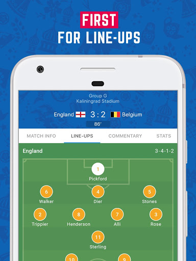 Schermata LiveScore: World Football 2018 1