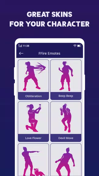 Emotes Happymod - iMotes Ảnh chụp màn hình 0