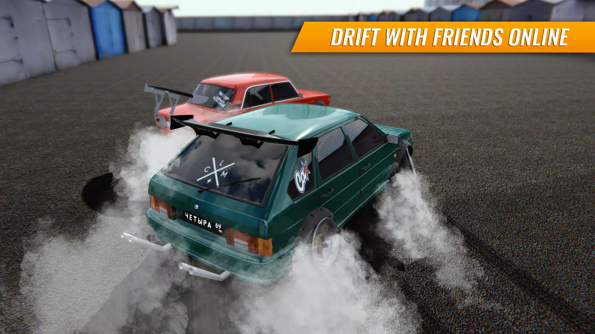 Russian Car Drift 螢幕截圖 0