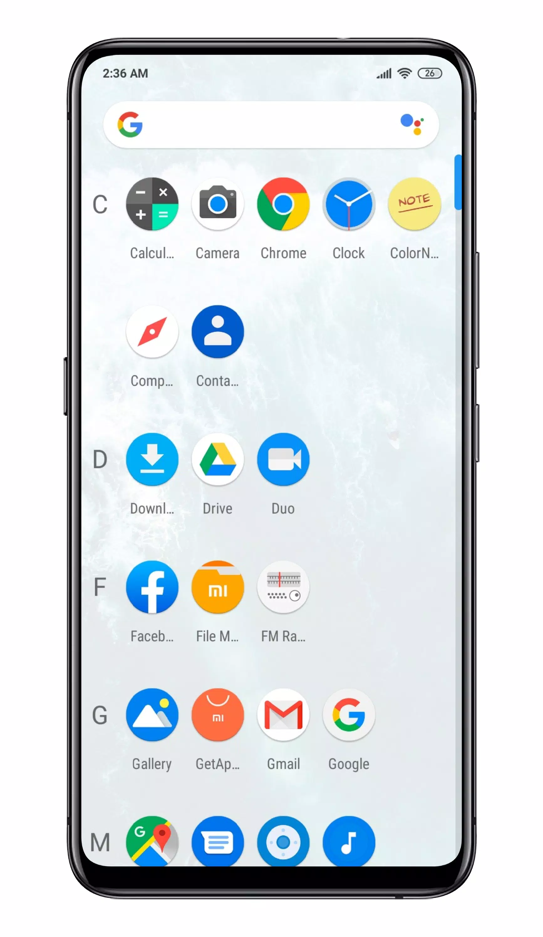 Pear Launcher Zrzut ekranu 2
