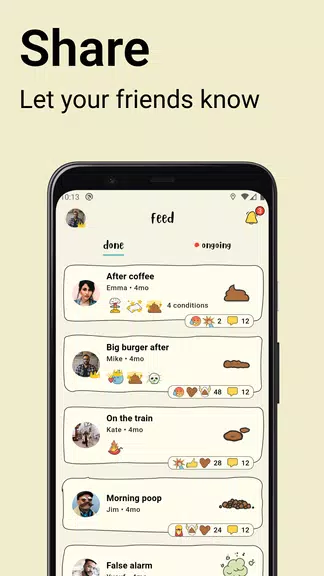 Poopie - Poop Map & Calendar スクリーンショット 0