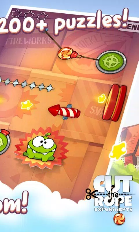 Cut the Rope: Experiments ภาพหน้าจอ 1