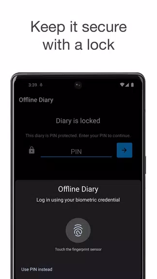Offline Diary: Journal & Notes Screenshot 3