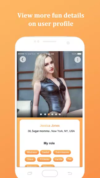 Kinky Dating App for BDSM, Kink & Fetish Zrzut ekranu 2