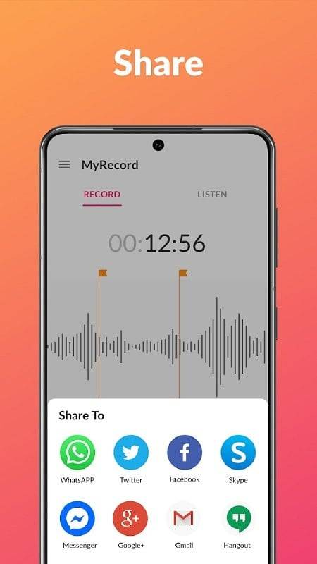 Voice Recorder & Voice Memos Captura de pantalla 0