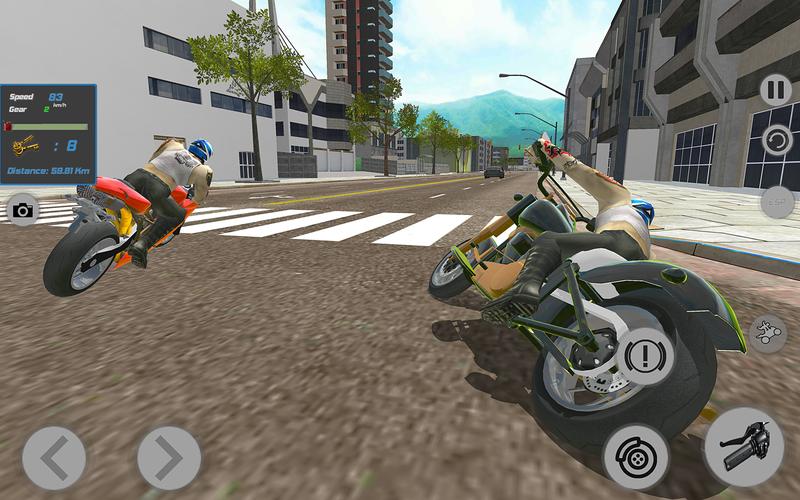 Motorbike Rush Drive Simulator Capture d'écran 3