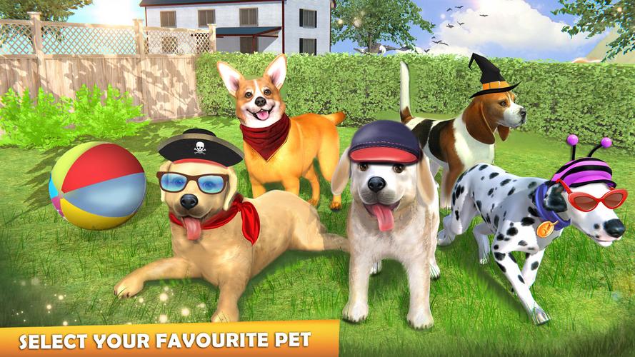 Schermata Family Pet Dog Games 0