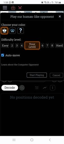 DecodeChess ဖန်သားပြင်ဓာတ်ပုံ 1