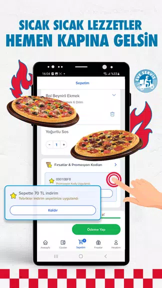 Domino's Pizza Türkiye 螢幕截圖 2