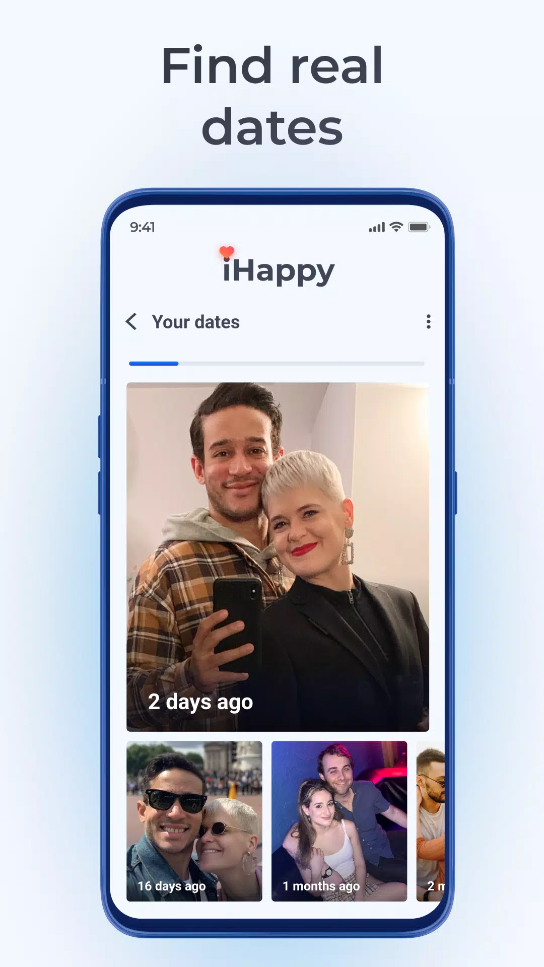 Dating and Chat - iHappy Ảnh chụp màn hình 0