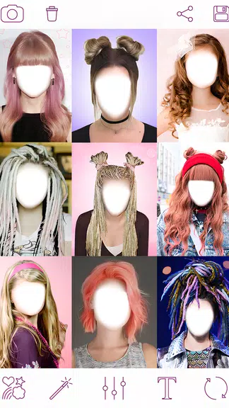 Girls Hairstyles应用截图第1张