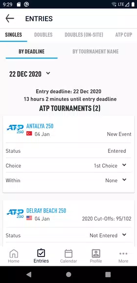 ATP PlayerZone 螢幕截圖 2