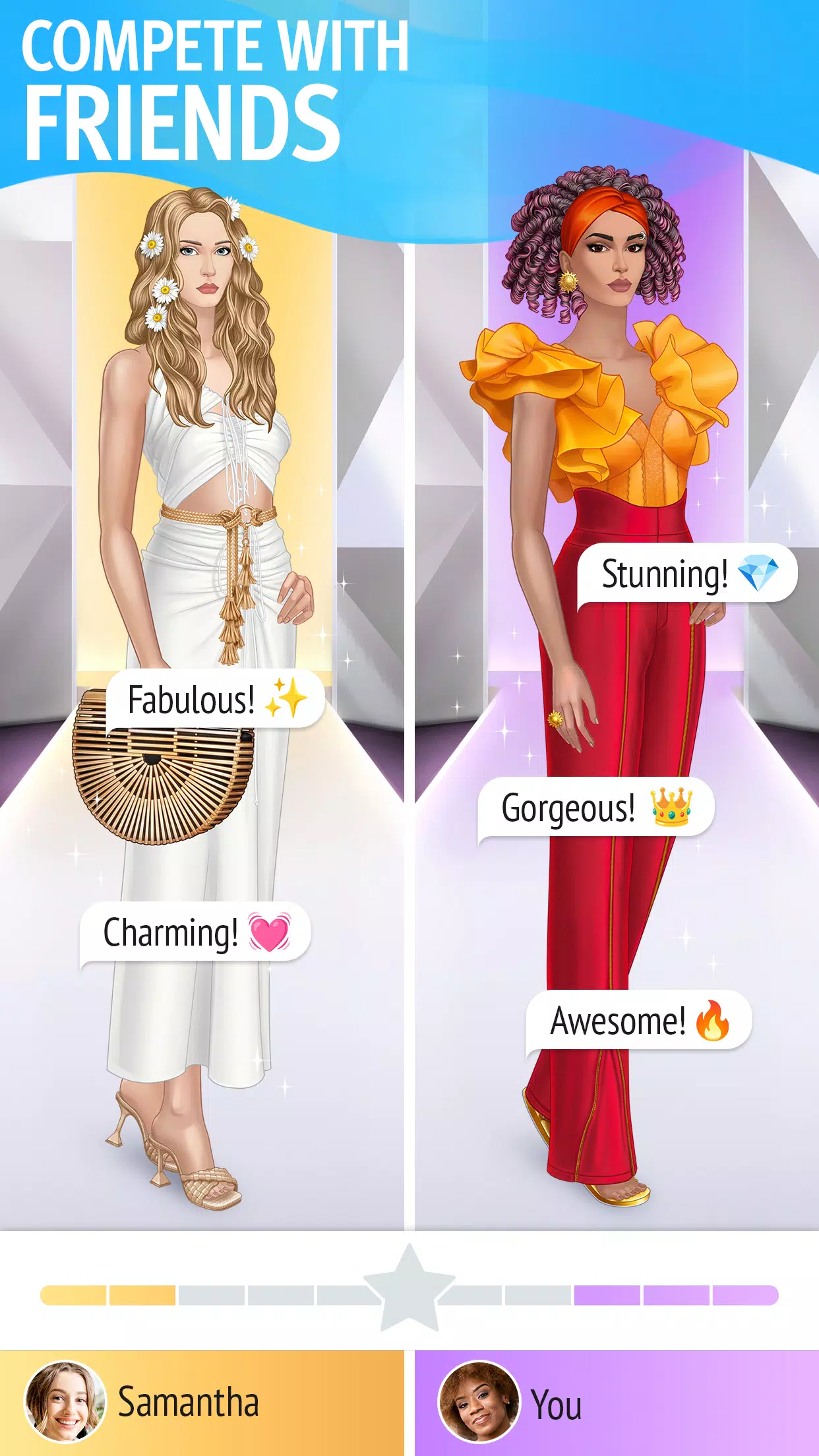 Pocket Styler: Fashion Stars Captura de pantalla 0