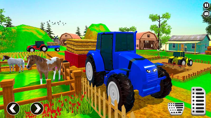 Farmer Tractor Farming Game 3D Screenshot 3