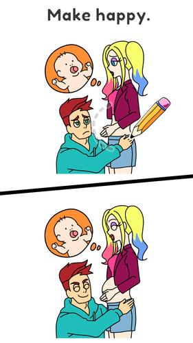 Draw Happy Queen : Puzzle Game应用截图第1张