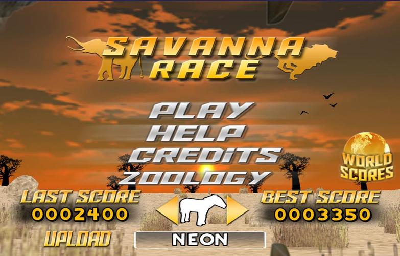 Savanna Race 螢幕截圖 3