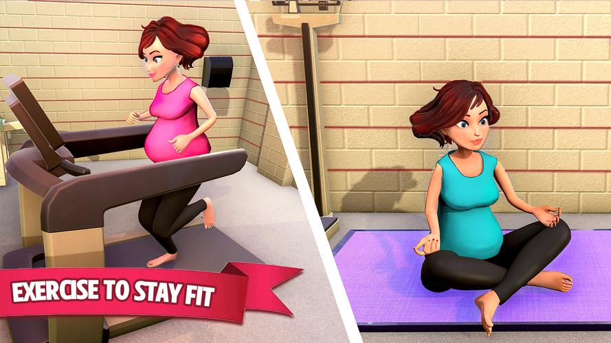 Pregnant Mom Simulator 3d Screenshot 3