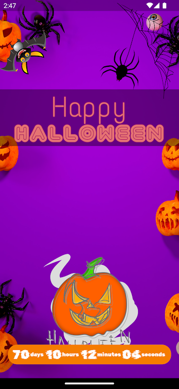 How long until Halloween? স্ক্রিনশট 1