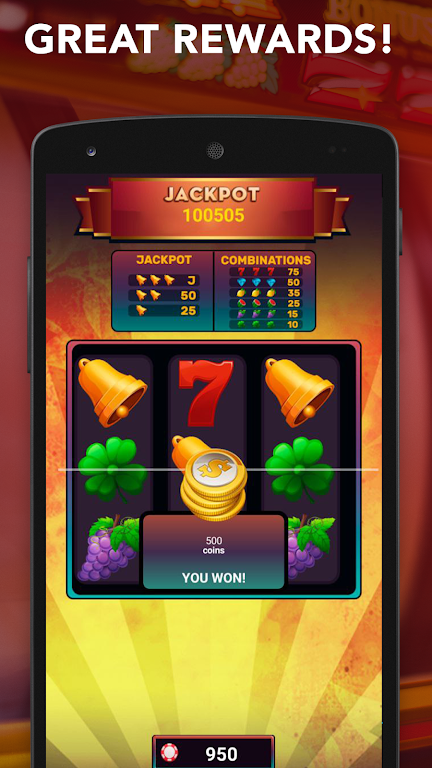 SEVEN! Slots 螢幕截圖 1