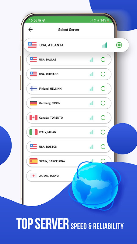 Schermata Fast VPN Wise VPN: Fast Secure 2