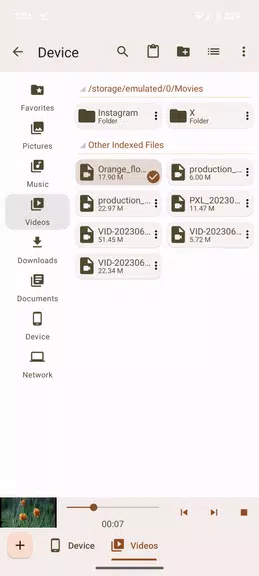 Oojao Files Manager Скриншот 3