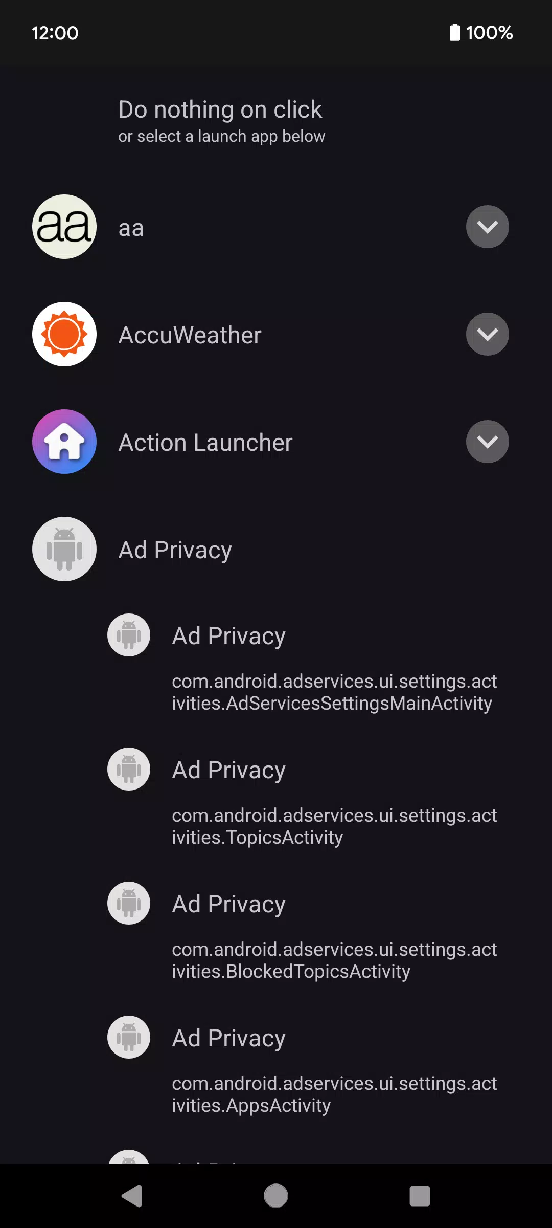 Transparent Widget स्क्रीनशॉट 1