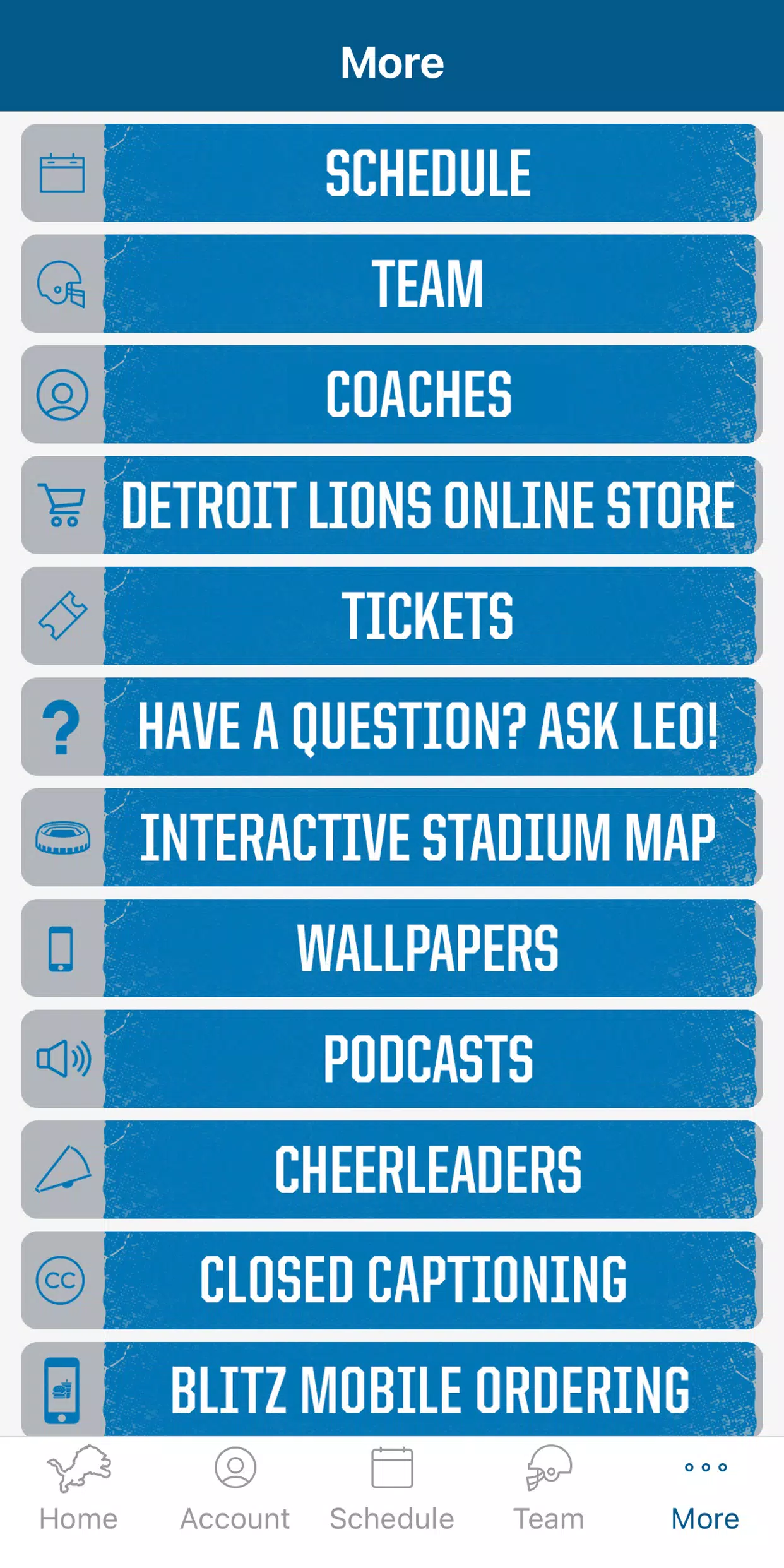 Detroit Lions Mobile 螢幕截圖 2