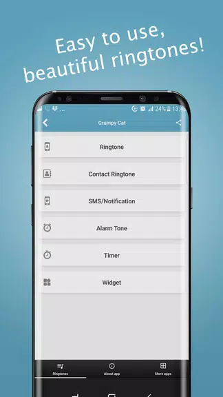 Meowing Cat Sounds Ringtones Zrzut ekranu 1