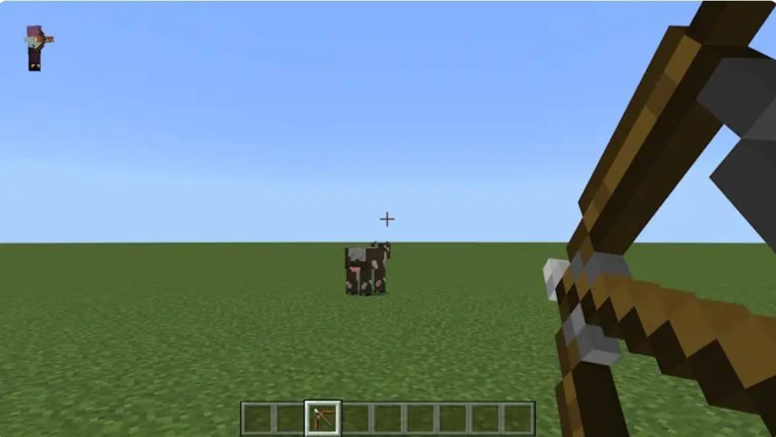 Minecraft Bow Weapon Example