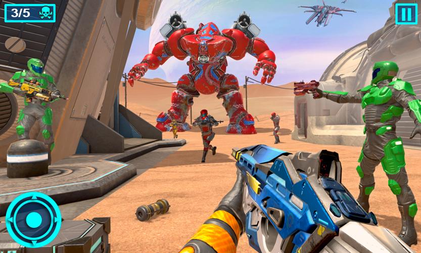FPS Robot Shooter: Gun Games スクリーンショット 1