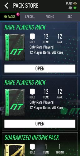 Nicotom 24 Draft + Pack Opener应用截图第2张