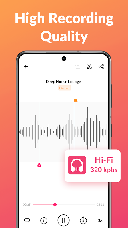 Voice Recorder & Voice Memos Mod应用截图第2张