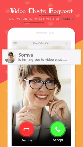 Live Video Chat - Random Video Call with Girls スクリーンショット 3