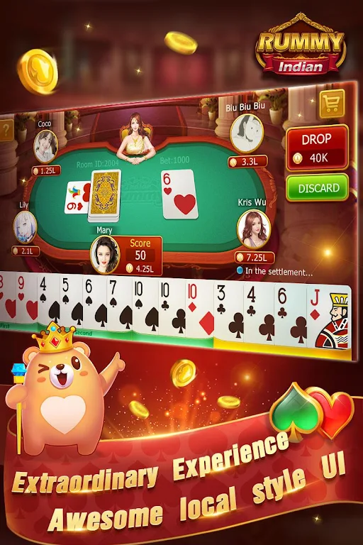 Indian Rummy-Free Online Card Game স্ক্রিনশট 1